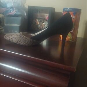 Life Stride pumps leopard print/black